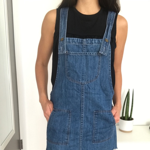 Overall/skirt denim - Picture 2 of 4